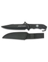 Black Horizon tactical knife with compass