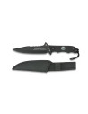 Black Horizon tactical knife with compass