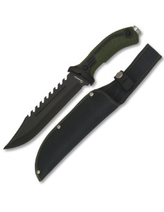 Albainox double serrated counter edge knife