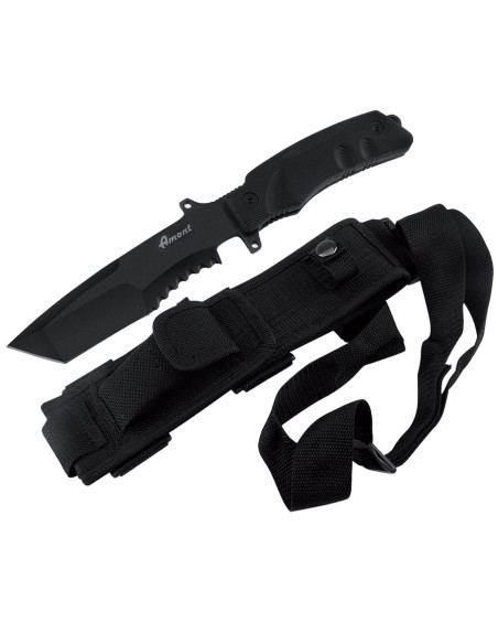 Third black tactical knife (25.5 cm.)