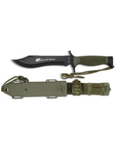 Black Bear knife with nylon-pvc sheath (30.5 cm.)
