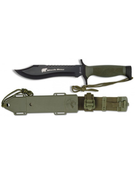 Black Bear knife with nylon-pvc...