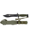 Black Bear knife with nylon-pvc sheath (30.5 cm.)