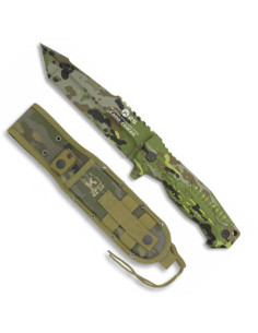 Tactical knife K25 SPCB camo titanium