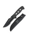 Tactical knife with sheath, blade 13.5 cms.