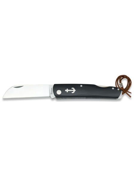 Black sailor knife with lock