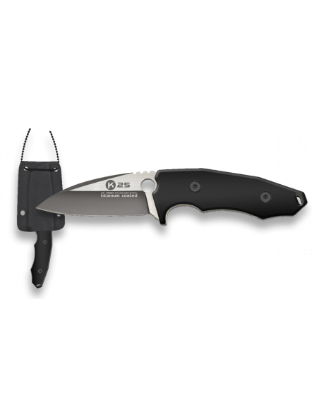 Botero hanging knife K25 G10 black