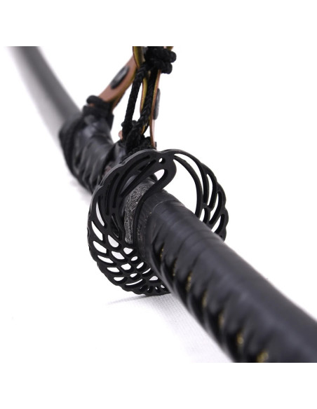 Wing type tsuba ornamental katana...