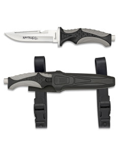 Nautilus diving knife, black