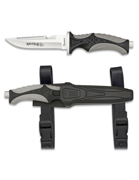 Nautilus diving knife, black Nautilus diving knife, black