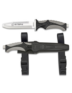 Octopus diving knife, black