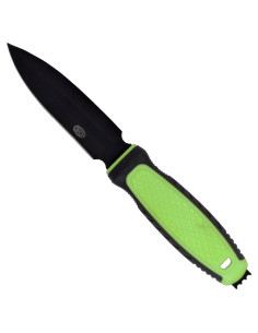 Black-green single-edged adventure knife SCK (23.5 cm.)