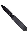 SCK single-edged black adventure knife (23.5 cm.)