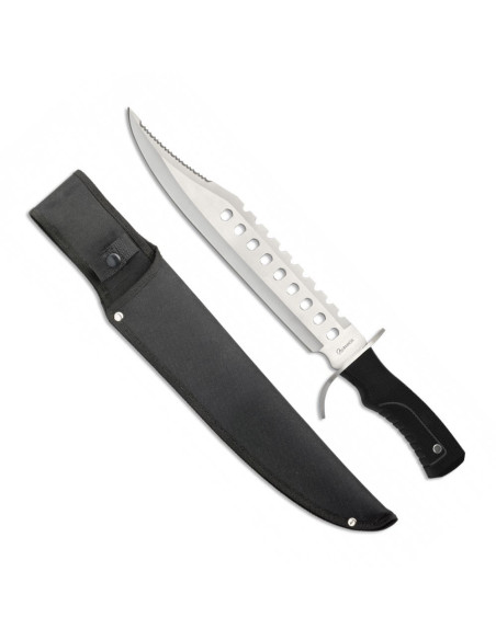 survival knife with sheath