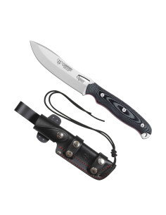 Cudeman Ness Wolf black micarta knife 2