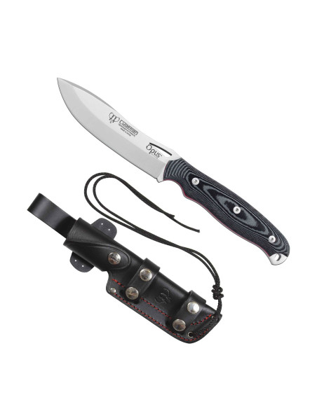 Cudeman Ness Wolf black micarta knife