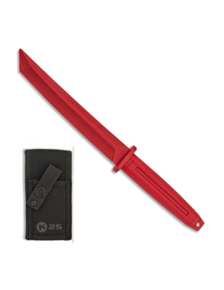 K25 training knife red