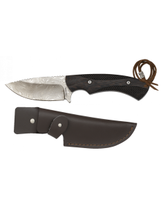 Albainox decorated knife with sheath (22.3 cm.)