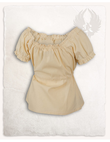 Kalina medieval blouse, cream color,...