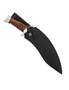 Kukri combat knife Gil Hibben with leather sheath 2