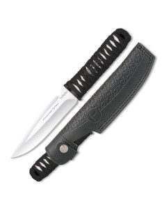 TOKISU knife with leather sheath (28.7 cm.)