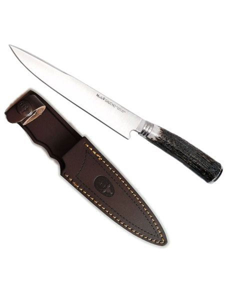 Gaucho hunting knife, deer antler