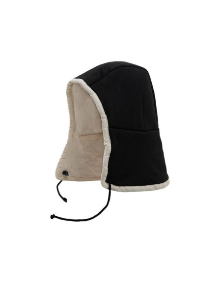 Medieval crepe with laces - black