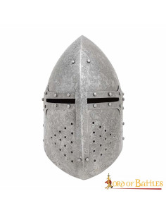 Conical SugarLoaf medieval helmet, 14th century