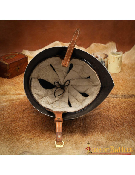 Conical SugarLoaf medieval helmet,...