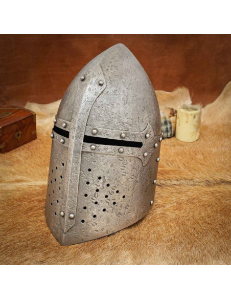Conical SugarLoaf medieval helmet,...