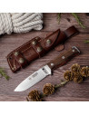 Cudeman MT-5 knife with walnut handle