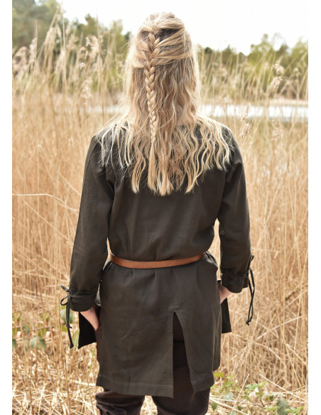 Ylva Viking Women's Tunic - olive green Ylva Viking Women's Tunic - olive green