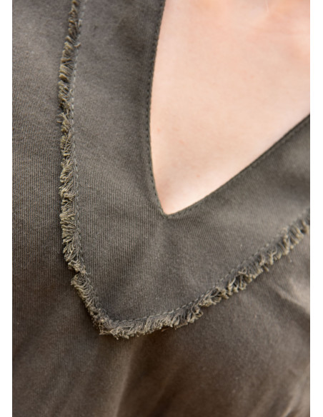 Ylva Viking Women's Tunic - olive green Ylva Viking Women's Tunic - olive green
