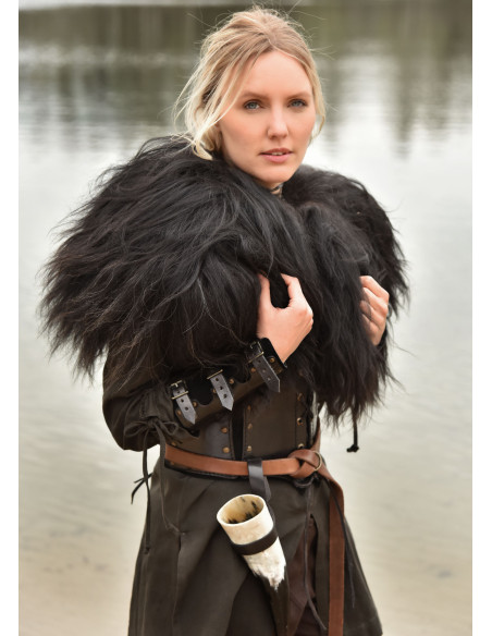 Ylva Viking Women's Tunic - olive green Ylva Viking Women's Tunic - olive green