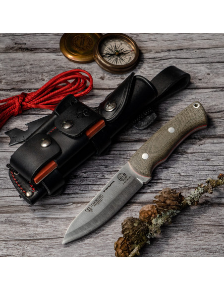 Bushcrafter knife (206-FC) micarta...