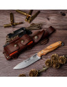 Cudeman Ness Wolf olive knife, COMPLETE