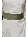 Sieglinde Adjustable Medieval Belt, Seaweed Green
