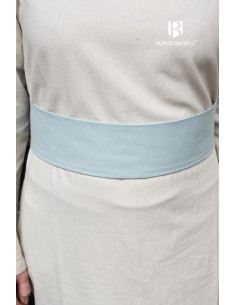 Sieglinde adjustable medieval belt, ice blue 2