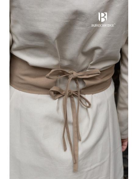 Sieglinde adjustable medieval belt, hemp