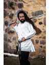 Ulrich model medieval shirt, white color