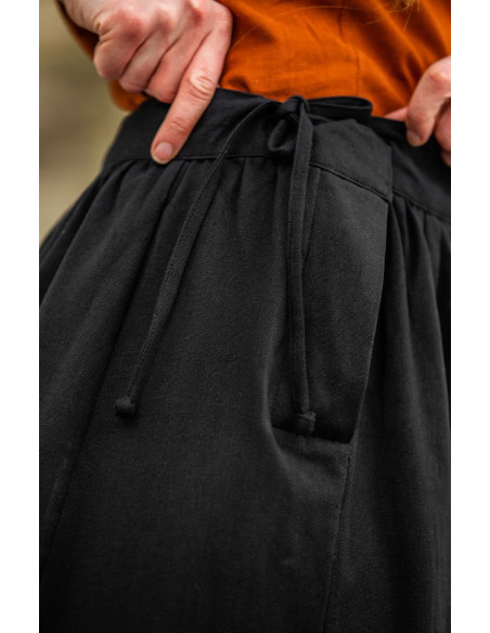 Medieval skirt Konstanze model, black...