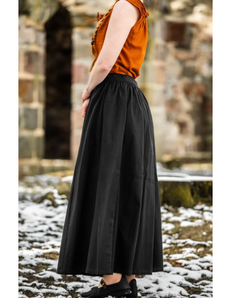Medieval skirt Konstanze model, black...