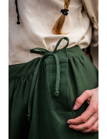 Medieval skirt Konstanze model, green...