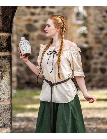 Medieval blouse Amelia model, natural...