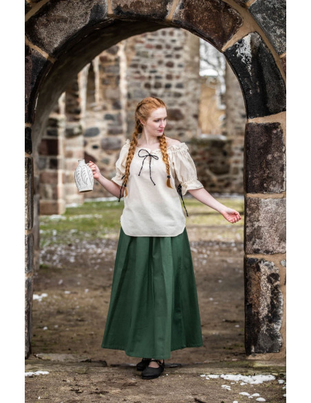 Medieval blouse Amelia model, natural...