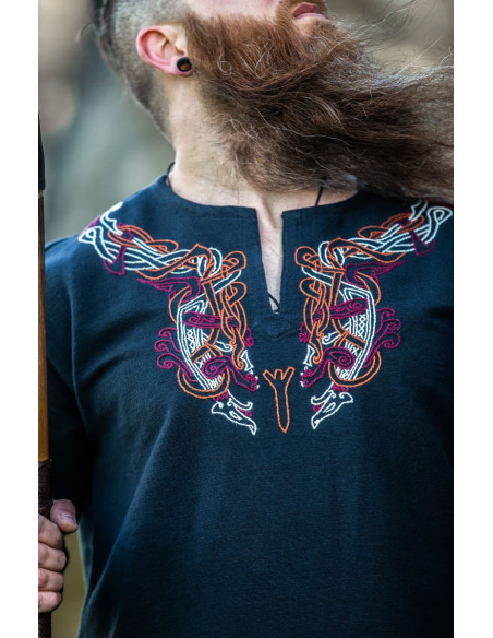 Snorri Viking tunic with Urnes style...