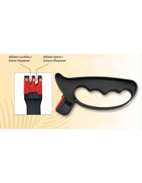 Knife and scissors sharpener