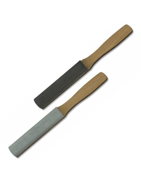 Set of 2 Natural Stone sharpeners