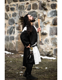 Medieval Tunic Chessboard, white-black 2