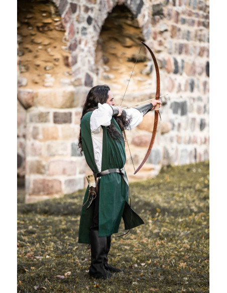 Medieval cotton tunic Frojoerick, green